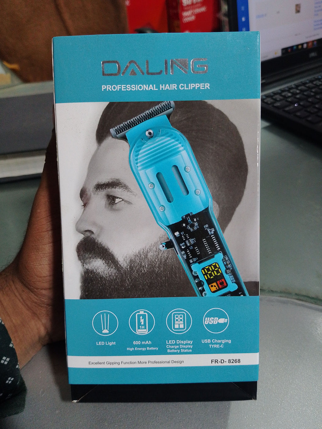 Daling Professional Trimmer & Hair Clipper  – LED Display
